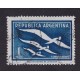 ARGENTINA 1957 GJ 1089A ESTAMPILLA USADA PAPEL SATINADO U$ 50
